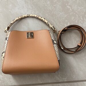 Kate Spade Tan and Snake Print Women's Bag